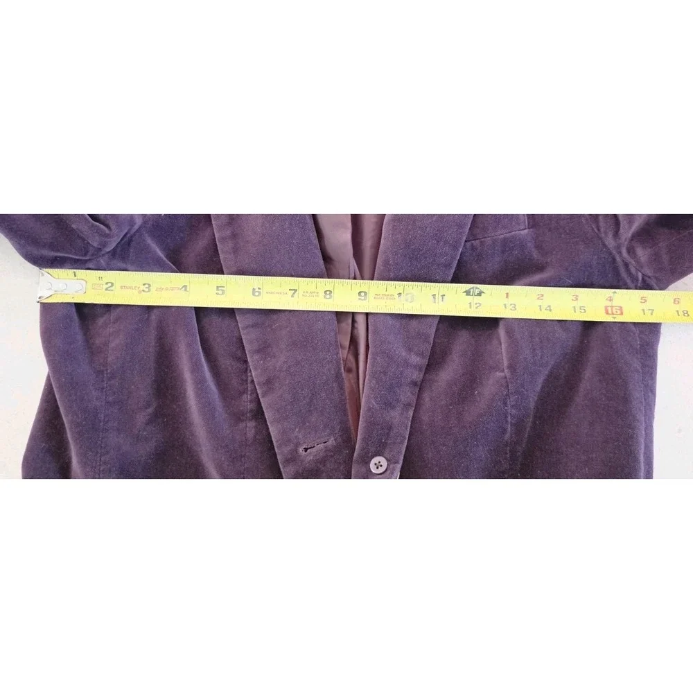 J.Crew Ecole Velvet Schoolboy Blazer Plum Preppy Old Money Timeless Style 97130